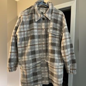 Universal thread plaid jacket